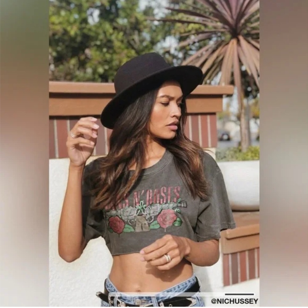 Guns N’ Roses Vintage Crop Top